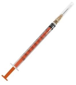 Seringa Descartável 01ml com Agulha - Pack com 10 unidades - marca Rmdesc