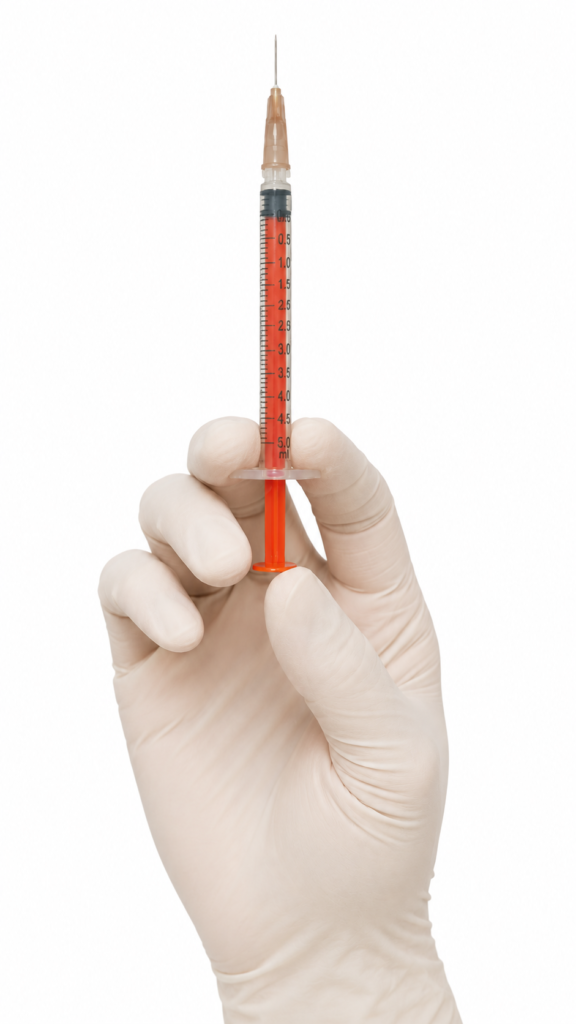 Seringa Descartável 01ml com Agulha - Pack com 10 unidades - marca Rmdesc