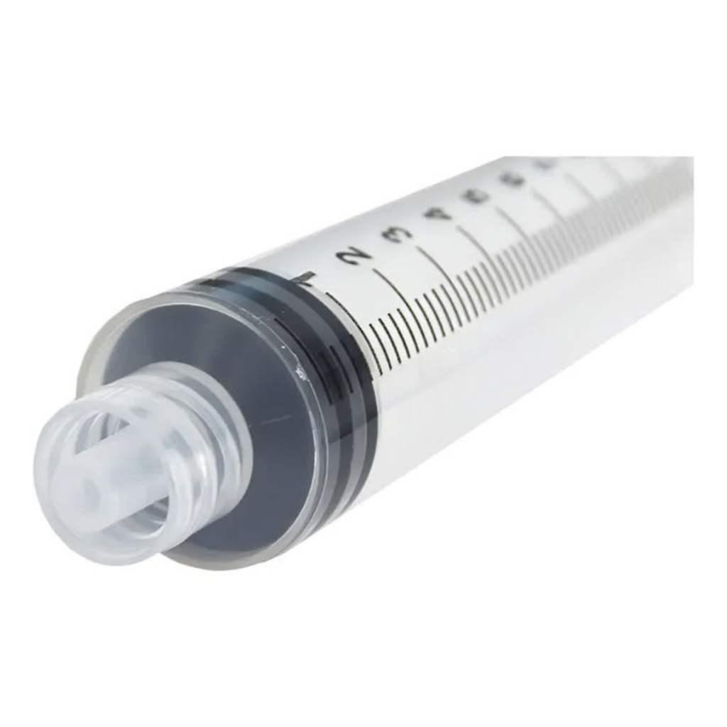 Seringa Descartável 03ml Luer Lock - Pack com 10 unidades - marca SR