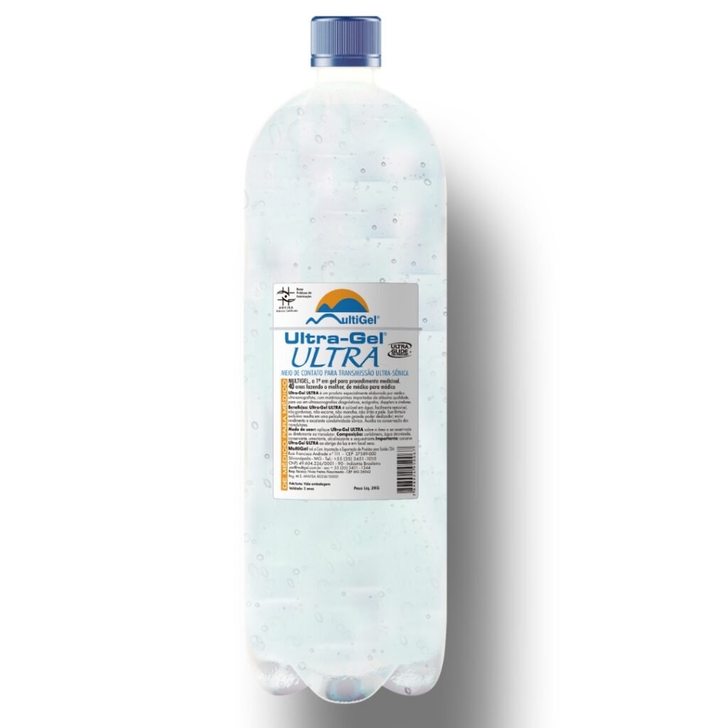 Gel Ultra-Gel Incolor - Garrafa 2kg - marca Multigel