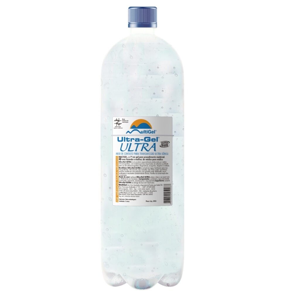 Gel Ultra-Gel Incolor - Garrafa 2kg - marca Multigel