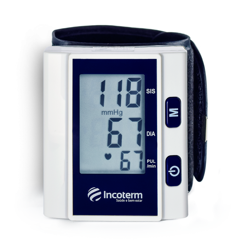 Aparelho de Pressão Digital de Pulso - Modelo MP050 - Marca Incoterm