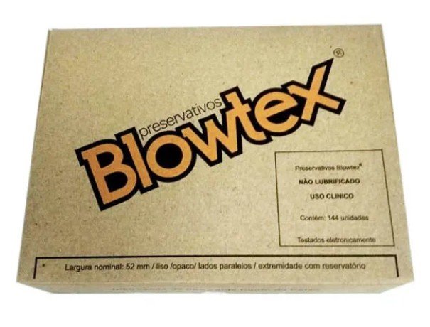 Preservativo não Lubrificado - marca Blowtex