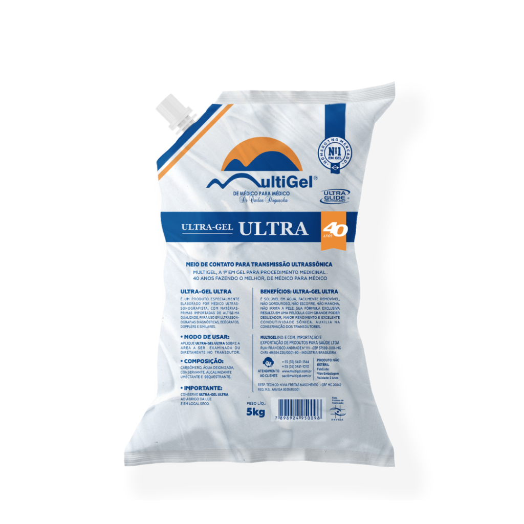 Gel Clínico Ultra-Gel - Bag 5kg - marca MULTIGEL