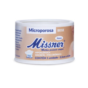 Fita Micropore 25X10 - Cor Bege - MISSNER
