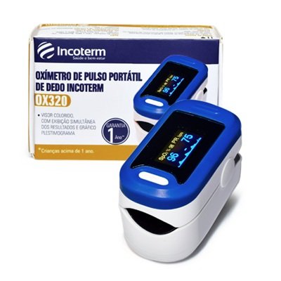 OXIMETRO DE PULSO PORTATIL DE DEDO OX320 - INCOTERM