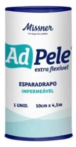 Esparadrapo Branco 10x4,5 - Linha ADPELE - marca MISSNER