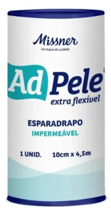 Esparadrapo Branco 10x4,5 - Linha ADPELE - marca Missner